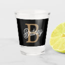Search for monogram shot glasses Black