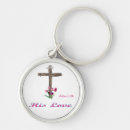 Search for religious easter rounded key rings Inspirational