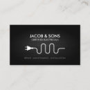 Search for electrical contractor business cards Electricity