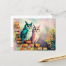 Search for wise owls postcards Cute