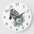 Search for safari clocks Watercolor