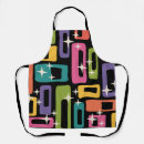 Search for atomic retro aprons Colourful