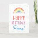 Search for boho birthday cards Rainbow