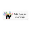 Search for happy cat return address labels Black