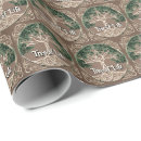Search for wisdom wrapping paper Tree