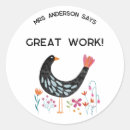 Search for good work for teachers stickers School