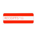 Search for organ return address labels Minimal