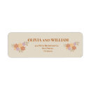 Search for floral address stickers Neutral