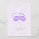 Search for slumber hen party invitations Sleepover