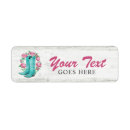 Search for cowboy boots return address labels Farmhouse