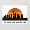 Search for seattle skyline postcards Space needle