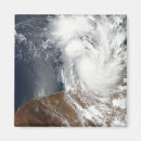 Search for cyclone magnets Landmass