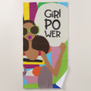 Search for african american beach towels Black