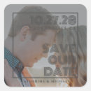 Search for save the date with picture stickers Minimal