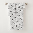 Search for cat bath towels Black and white