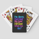 Search for funny playing cards Black
