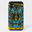 Search for tigers iphone cases Blue