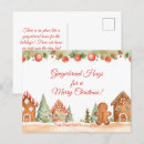 Search for gingerbread postcards House