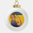 Search for power christmas tree decorations Rosie the riveter