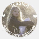 Search for birth date stickers Girl