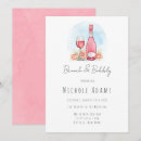 Search for blue skies invitations Watercolor