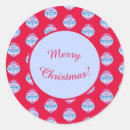 Search for red ornament stickers Festive