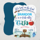 Search for gone fishing birthday invitations The big one