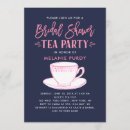 Search for bridal tea party invitations Modern