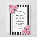 Search for black and white floral invitations Roses