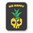 Search for pineapple print stickers Happy