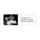 Search for cute shih tzu return address labels Puppy