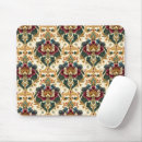 Search for victorian floral mouse mats Damask