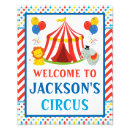 Search for circus first birthday posters 1st
