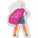 Search for funny girl stickers Colourful