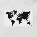 Search for cartography business cards Black