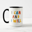 Search for i can and i will mugs Children