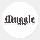 Search for muggles stickers Gothic