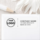 Search for round logo return address labels Professional