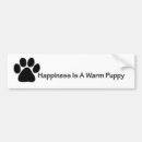 Search for puppy bumper stickers Paw