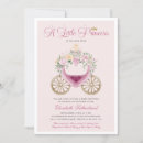 Search for carriage baby girl shower invitations It's a girl
