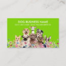 Search for cute girly business cards Dog trainer