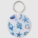 Search for seashell decor key rings Seashore