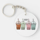 Search for bubble tea key rings Boba