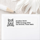 Search for husky dog return address labels Canine