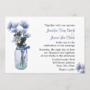 Search for blue daisies wedding invitations Flower