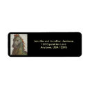 Search for black horse return address labels Equestrian