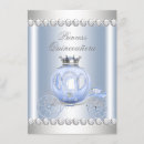 Search for cinderella blue quinceanera invitations Princess