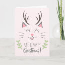 Search for cat lovers christmas cards Kitty