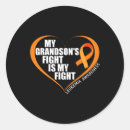 Search for multiple sclerosis cure stickers Orange awareness
