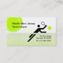 Search for tennis business cards Teacher